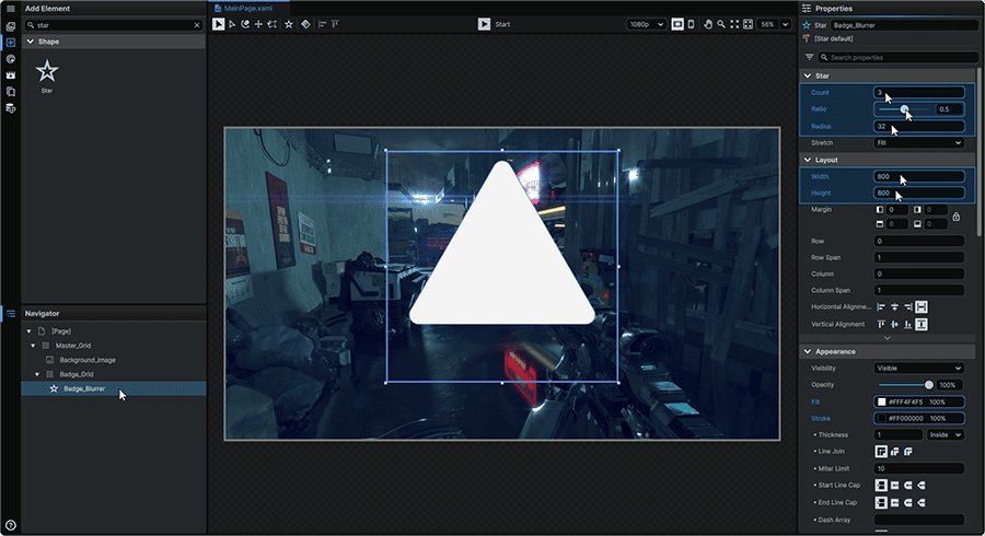 Tutorial_BackgroundBlur_SetStarProperties.png