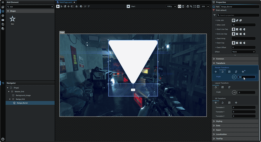 Tutorial_BackgroundBlur_SetStarRotation.png