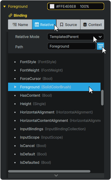 Tutorial_ButtonTemplatesAndStyles_LabelTextBlock_BindToForeground.png