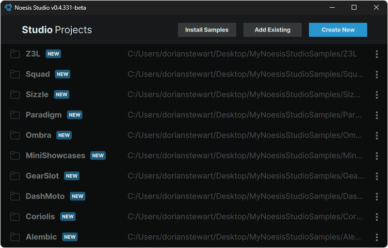 Tutorial_FirstSteps_Standalone_Launcher_Projects.png