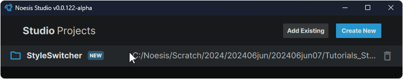 Tutorial_StyleSwitcher_Launcher_ProjectSelection.png